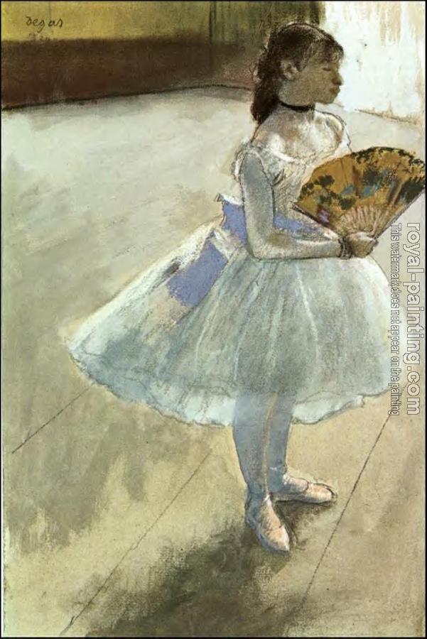 Edgar Degas : Dancer with a Fan